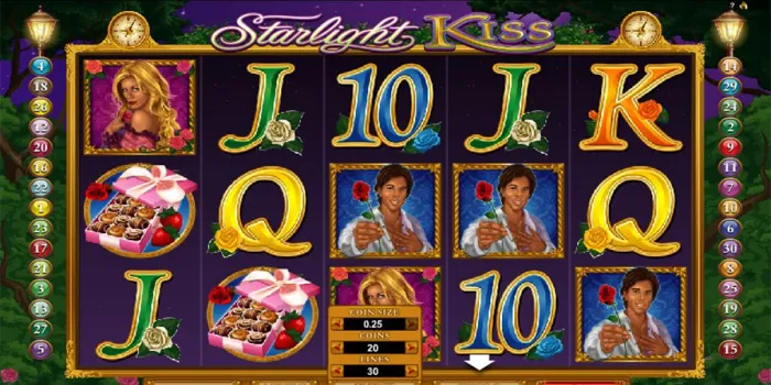 Fitur Bonus Permainan Slot Starlight Kiss