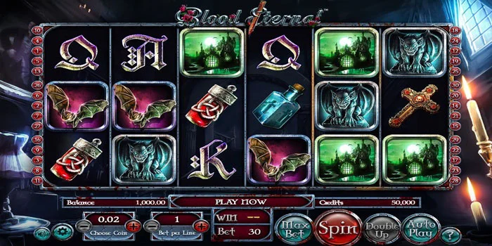 Fitur Permain & Bonus Slot Blood Eternal