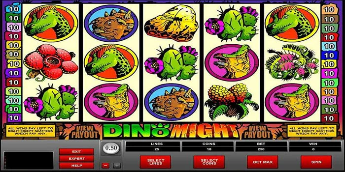 Bonus dan Fitur Spesial Slot Dino Might